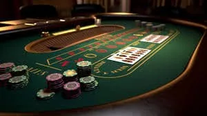 tc77 Baccarat Green Table Rooms Inside tc77